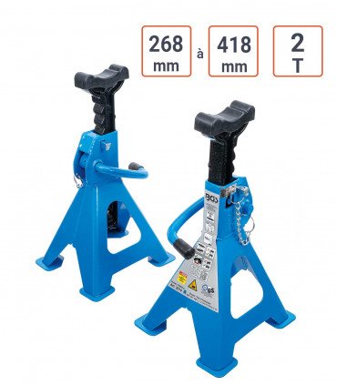 Paire de Chandelles 2 Tonnes