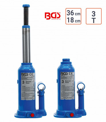 Cric bouteille 3 T  bgs