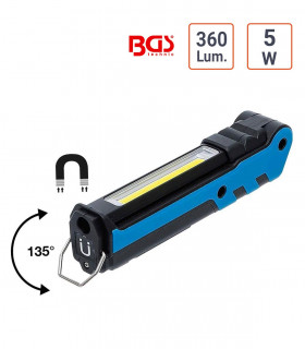 Lampe pliable COB-LED 5 W 360 Lumens !