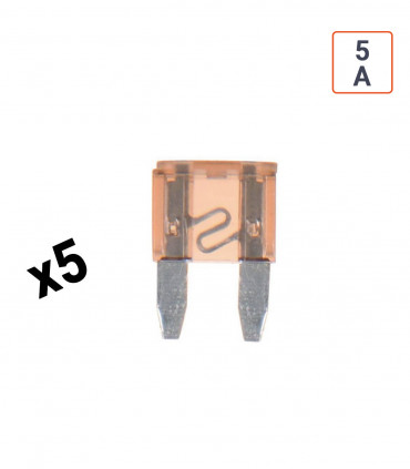 Fusible voiture Mini 5 A - vendu par 5 ex.
