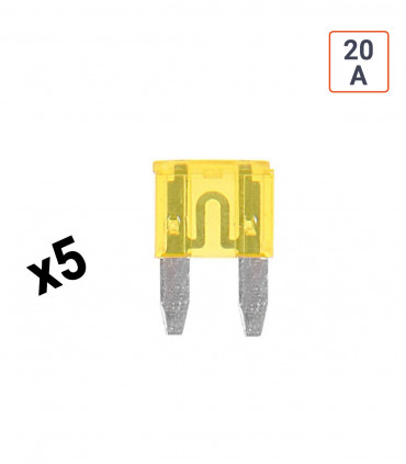 Fusible voiture Mini 20A - vendu par 5 ex.