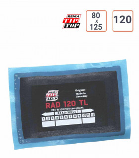 Emplâtre Rema TipTop Radial RAD120TL - 80x125mm