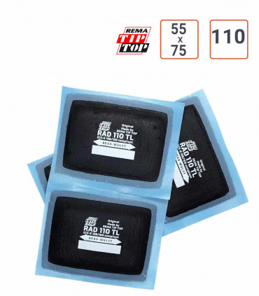 Emplâtre Rema TipTop Radial RAD110TL - 55X75mm - boite de 20 ex.