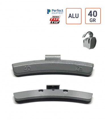 Masses ALU de 40 gr. boite de 50ex.