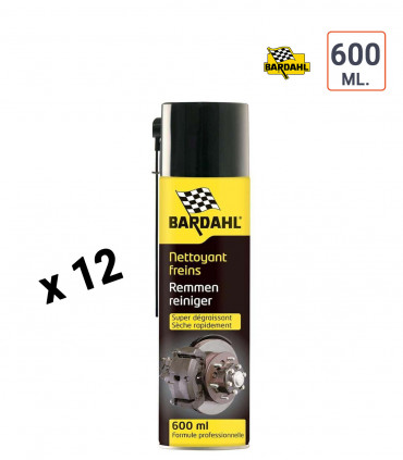 Nettoyant freins BARDAHL 600ML par 12 ex.
