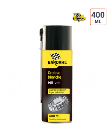 Graisse Blanche Bardahl - Aérosol 400 ml
