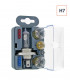 coffret de secours H7 - 5 lampes + 2 fusibles