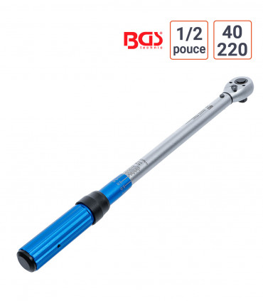 Clé dynamo 1/2 pouce 40 - 220 Nm