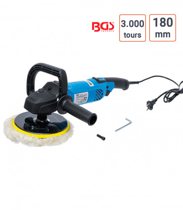 Polisseuse rotative électrique 1300 W diamètre 180 mm