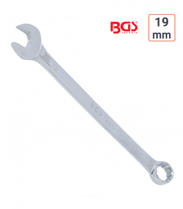 Clé mixte 19 mm extra longue haute qualité
