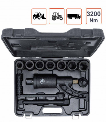 Démultiplicateur de roue 3200 Nm