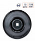 Cloche à filtre à huile 15 pans 108 mm pour Volvo