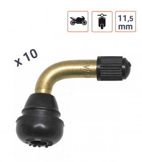 Valve coudée PVR 70 pour scooter et moto par 10 ex.