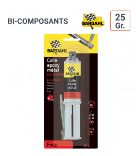 blister Colle Bi composant  (résine et durcisseur) Bardahl 25g