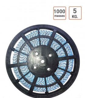 rouleau masses équilibrage 5 kg