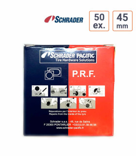 Boite Patch PRF Schrader 45mm - boite de 50 ex.