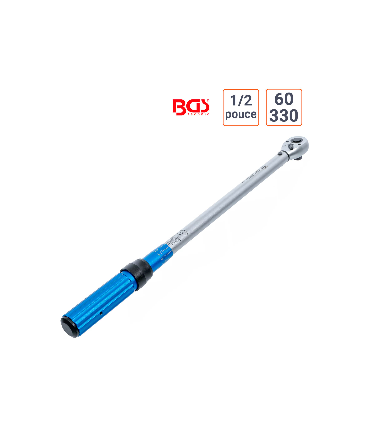 Clé dynamométrique 1/2 pouce 60-330 Nm