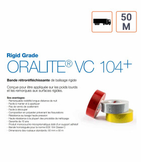 Bande contour ECE 104 fiche technique