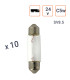 Ampoule Navette C5W 24V 5W - Boite de 10 ex.