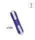fusible Steatite 5A - boite de 100 fusibles