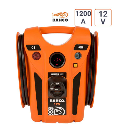 Booster PRO Batterie AGM 12V - 1200 A - Bahco
