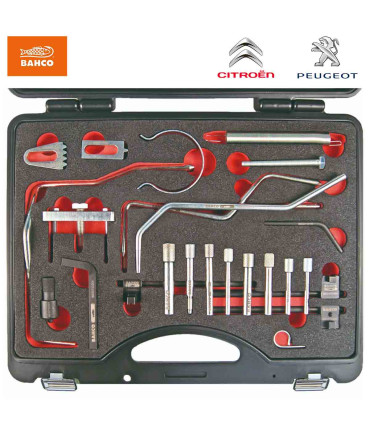 Coffret BAHCO de calage distribution pour Peugeot, Citroën, PSA DIESEL
