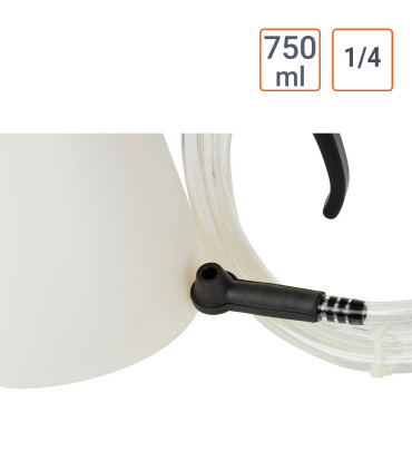 Embout purgeur de freins pneumatique par aspiration - 750 ml