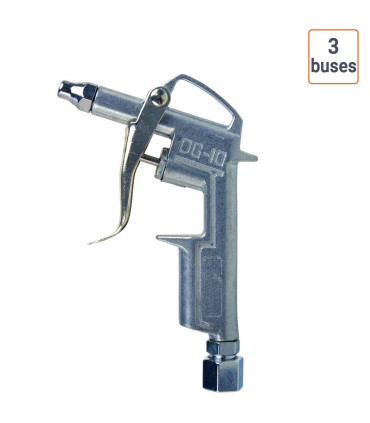 soufflette qualité PRO fonte d'aluminium 3 buse