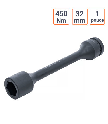 Douille de torsion à contrôle de couple - 1 pouce 32 mm 50 Nm
