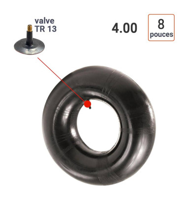 Chambre à Air 4.00/4.50 - 8 valve TR 13