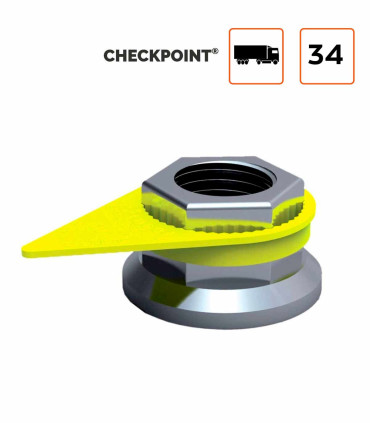 Checkpoint 34 mm Témoin de desserrage de roue PL - par 100 ex.