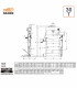 schéma Presse Hydraulique 20 T Bahco