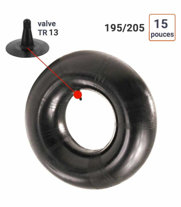Chambre à Air 195/205-15 valve TR13