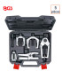 Coffret d'extracteur chasse rotule, roulements et biellette BGS