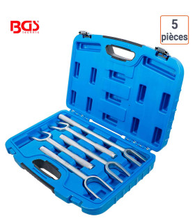 coffret de chasses rotules et de montage -  5 pièces