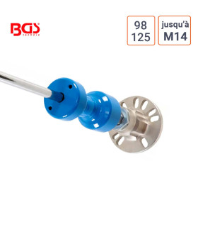 Extracteur de moyeux avec marteau à inertie de 6 kg.